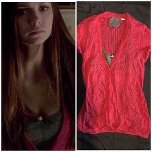 ASO Elena Gilbert NWT Cardigan & Tank